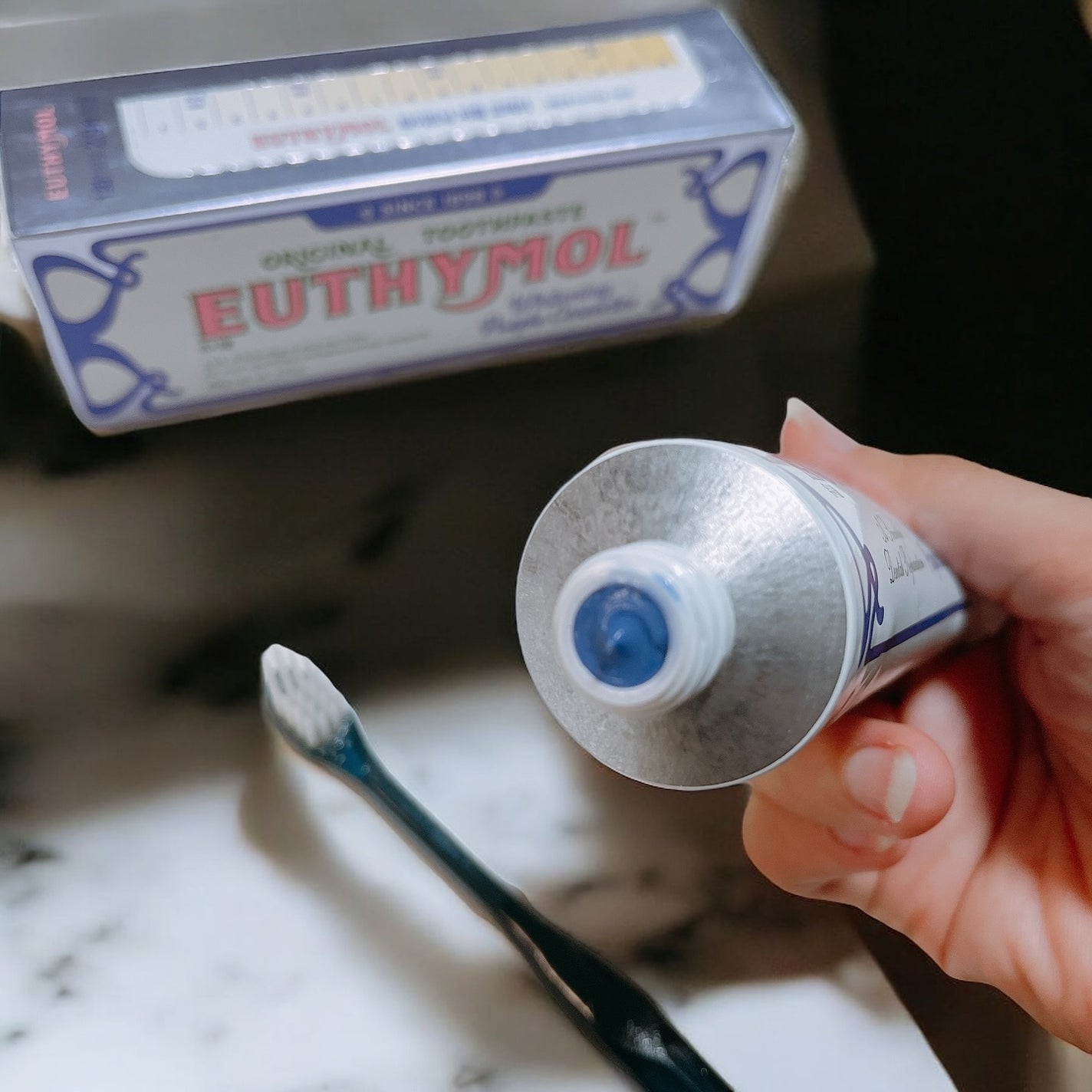 ホワイトパープル歯みがき ピーチフローラルミントの香り/EUTHYMOL/歯磨き粉を使ったクチコミ(3枚目)