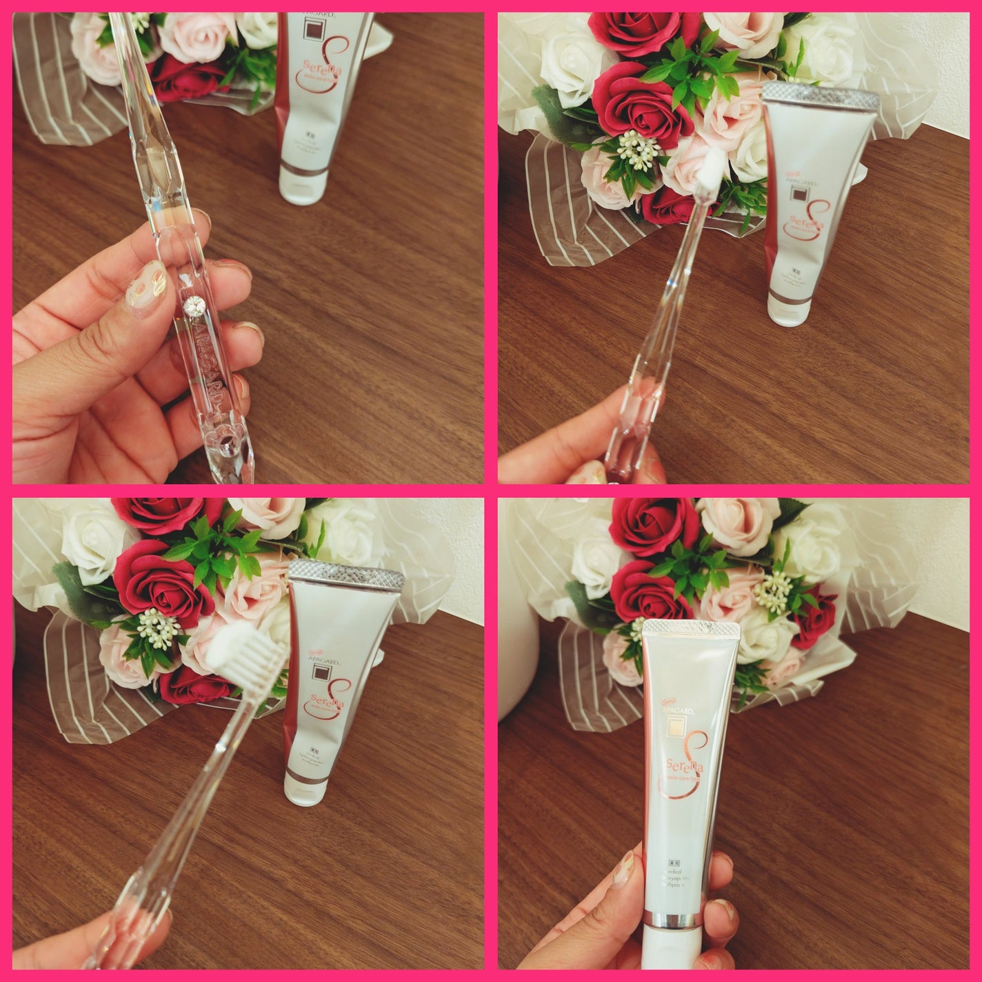 アパガードクリスタル歯ブラシ/アパガード/歯ブラシを使ったクチコミ(2枚目)