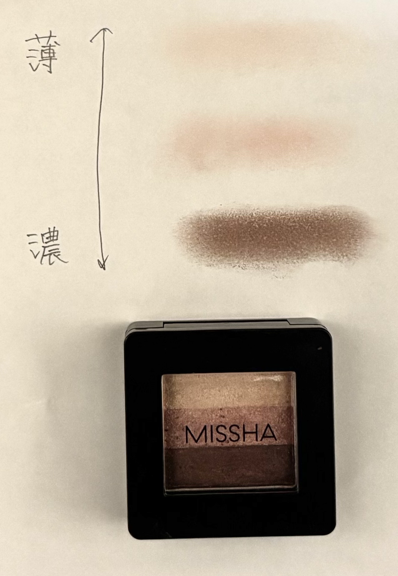 トリプルシャドウ/MISSHA/アイシャドウパレットを使ったクチコミ（2枚目）