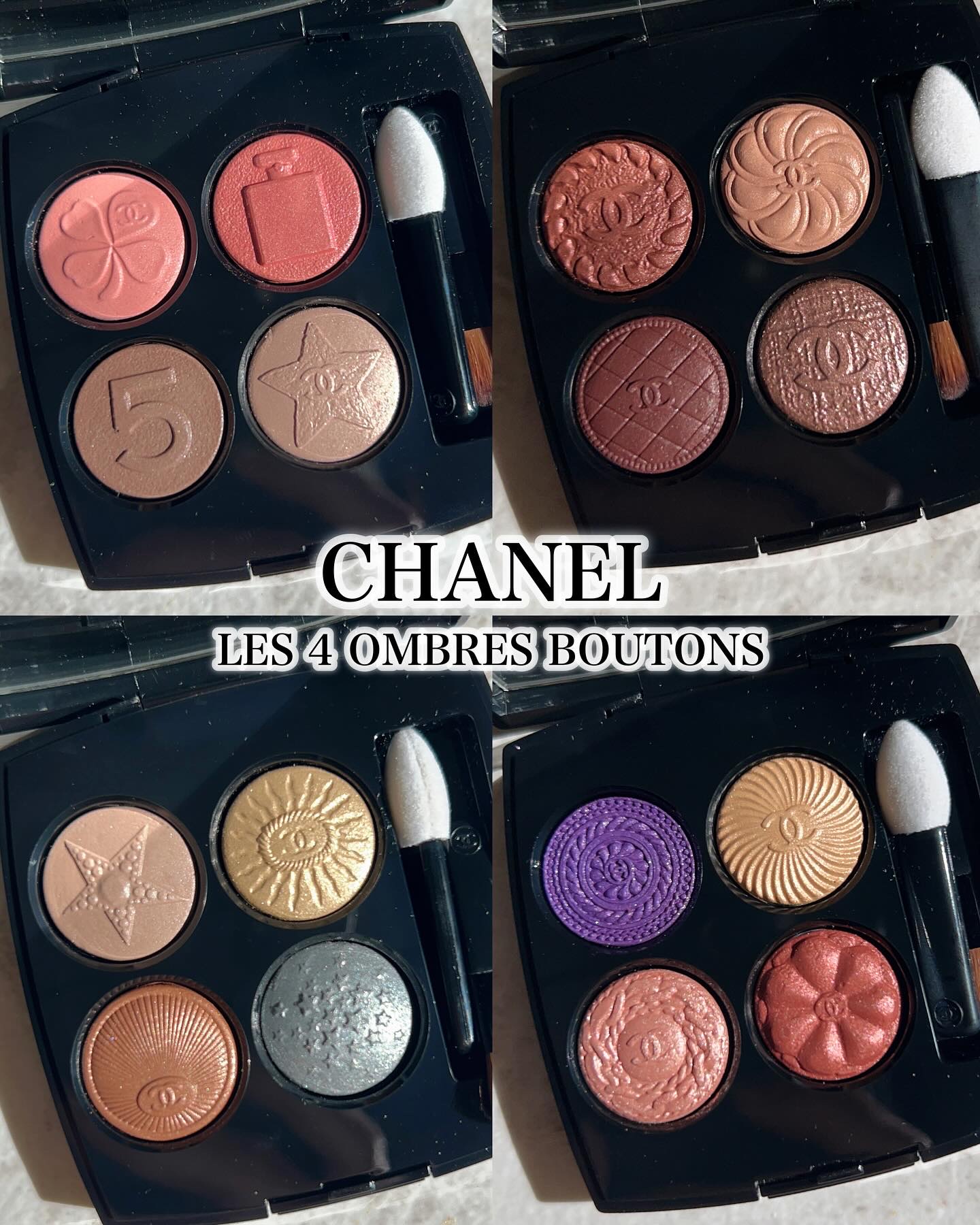 レ キャトル オンブル ブトン/CHANEL/アイシャドウパレットを使ったクチコミ（1枚目）