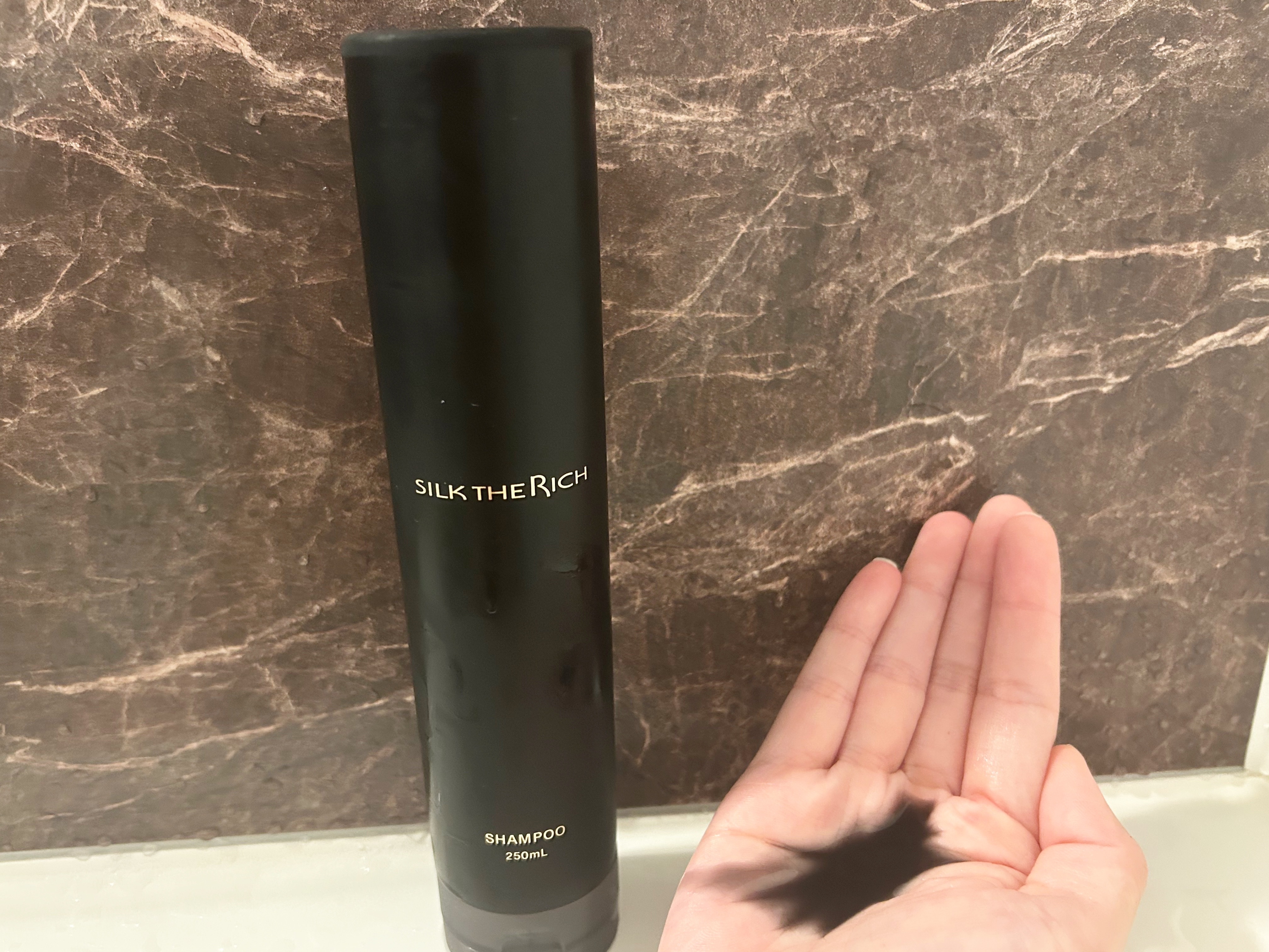 SILK THE RICH スカルプ&リペア シャンプー・トリートメント/SILK THE RICH/市販シャンプーを使ったクチコミ（2枚目）