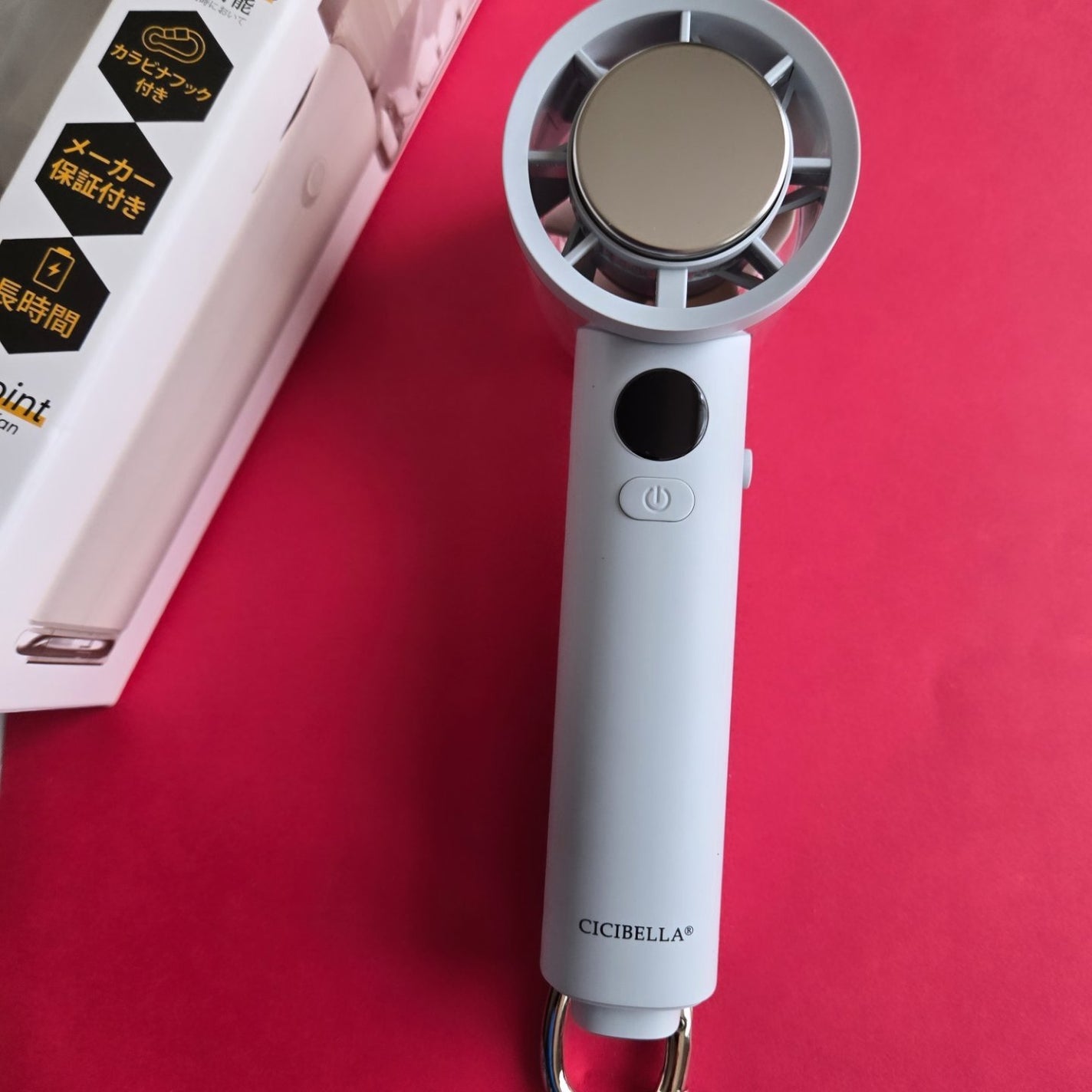 冷却ハンディーファン/CICIBELLA/その他を使ったクチコミ(4枚目)