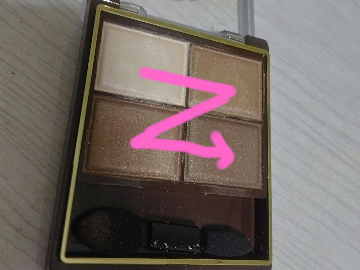 スキニーリッチシャドウ/excel/アイシャドウパレットを使ったクチコミ(2枚目)