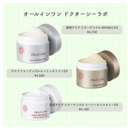 薬用ゲル センシティブEX/ドクターシーラボⓇ/フェイスクリームを使ったクチコミ(2枚目)