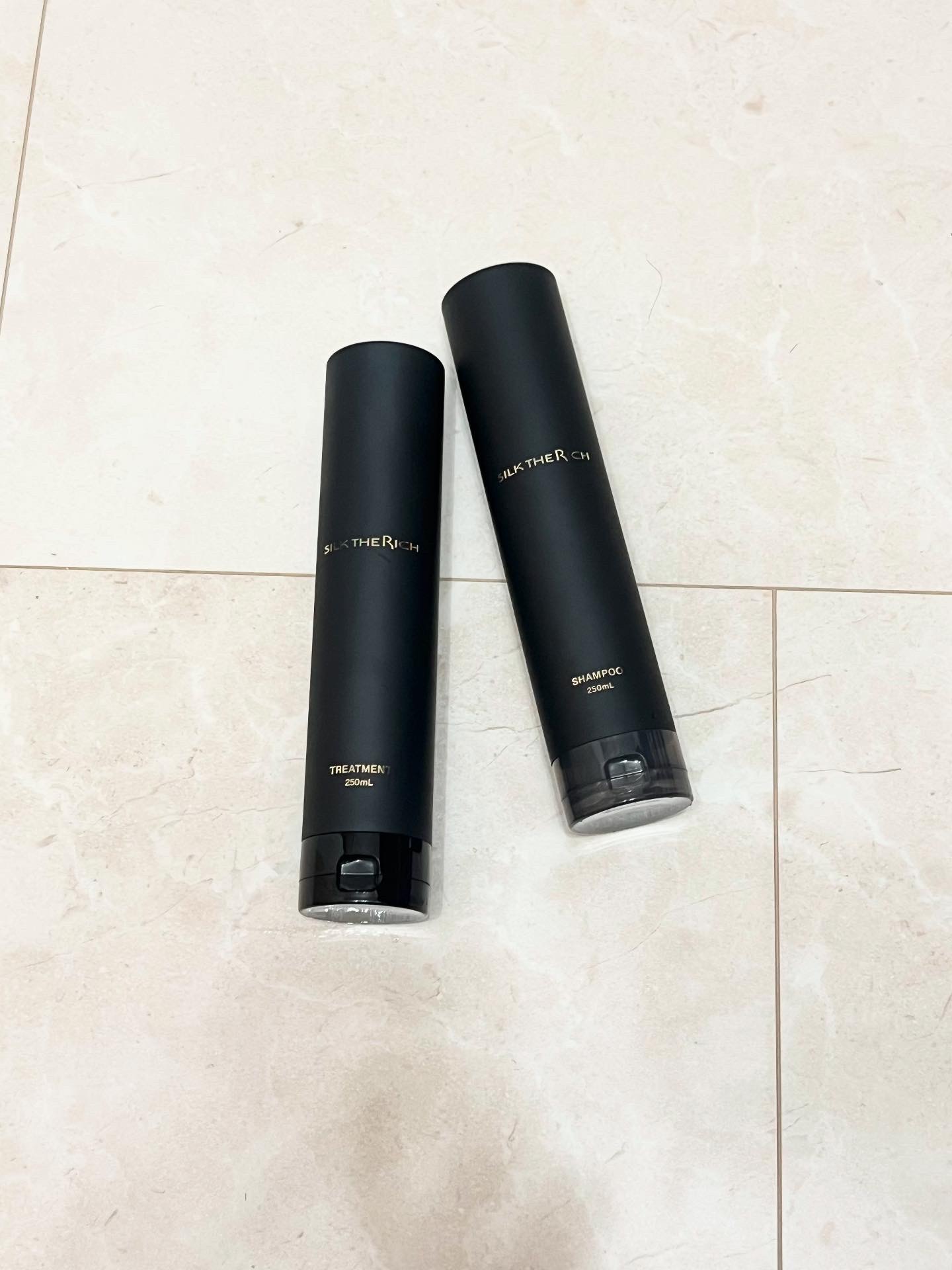 SILK THE RICH スカルプ&リペア シャンプー・トリートメント/SILK THE RICH/市販シャンプーを使ったクチコミ（1枚目）