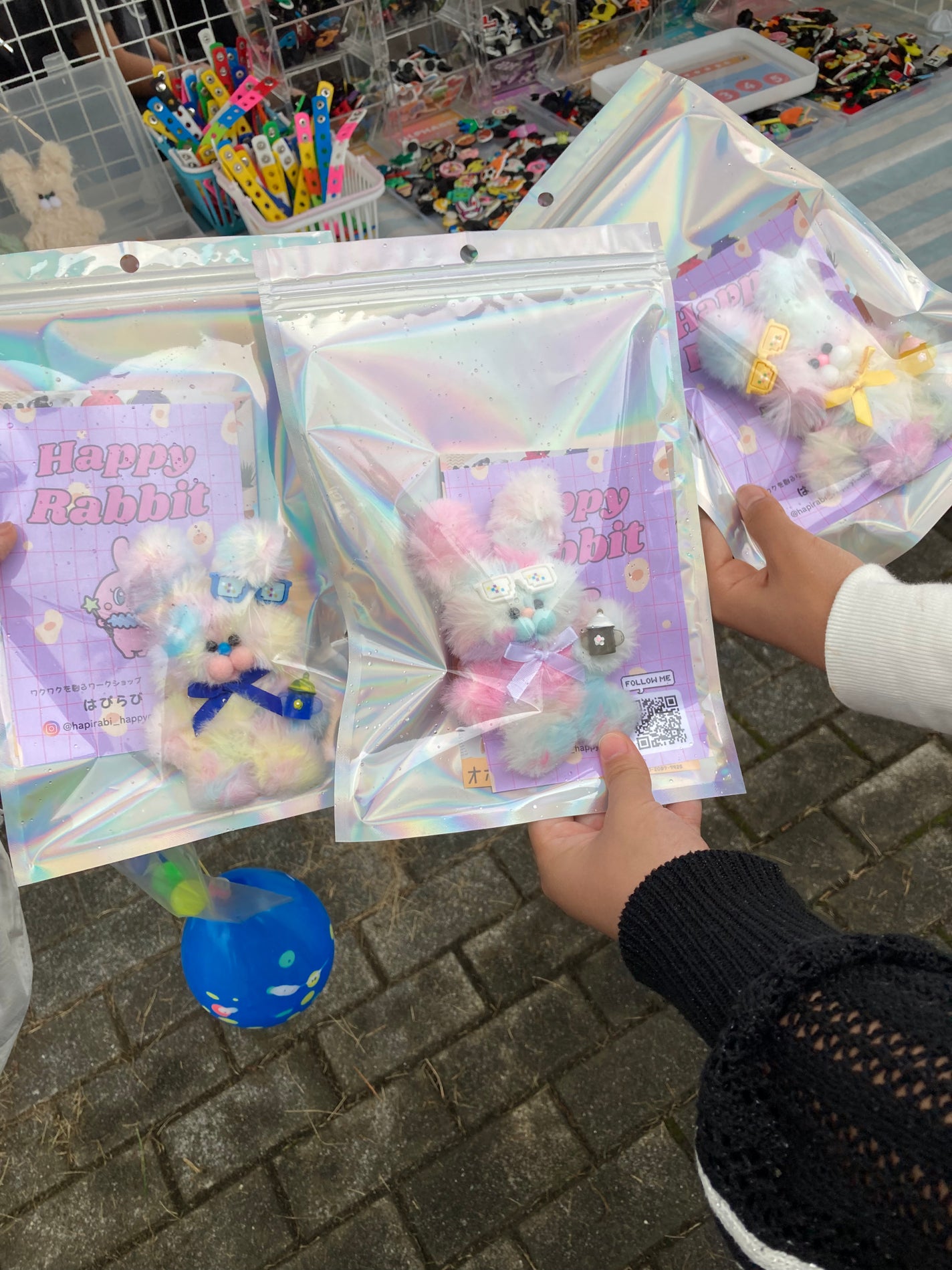 はるまきねこ⭐︎フォロバ⭐︎ on LIPS 「また、みんなでお祭りに行ったよ〜!雨降ってたけど、楽しかった!..」(4枚目)