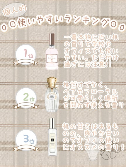 ネクタリン ブロッサム & ハニー コロン/Jo MALONE LONDON/香水(レディース)を使ったクチコミ(6枚目)