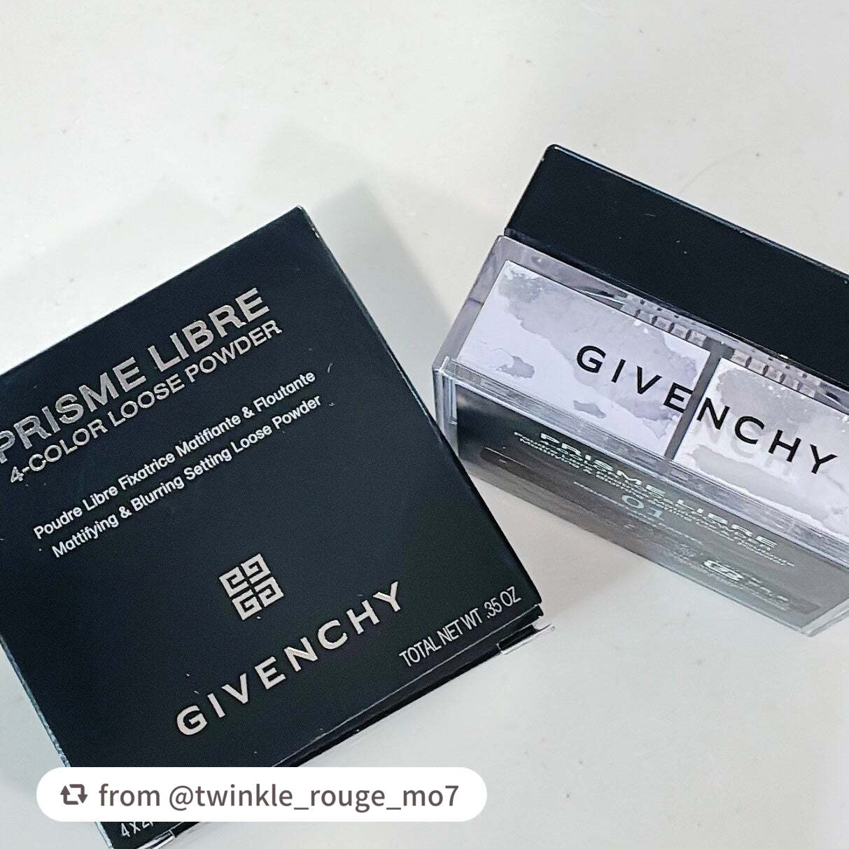 プリズム・リーブル/GIVENCHY/ルースパウダーを使ったクチコミ(1枚目)