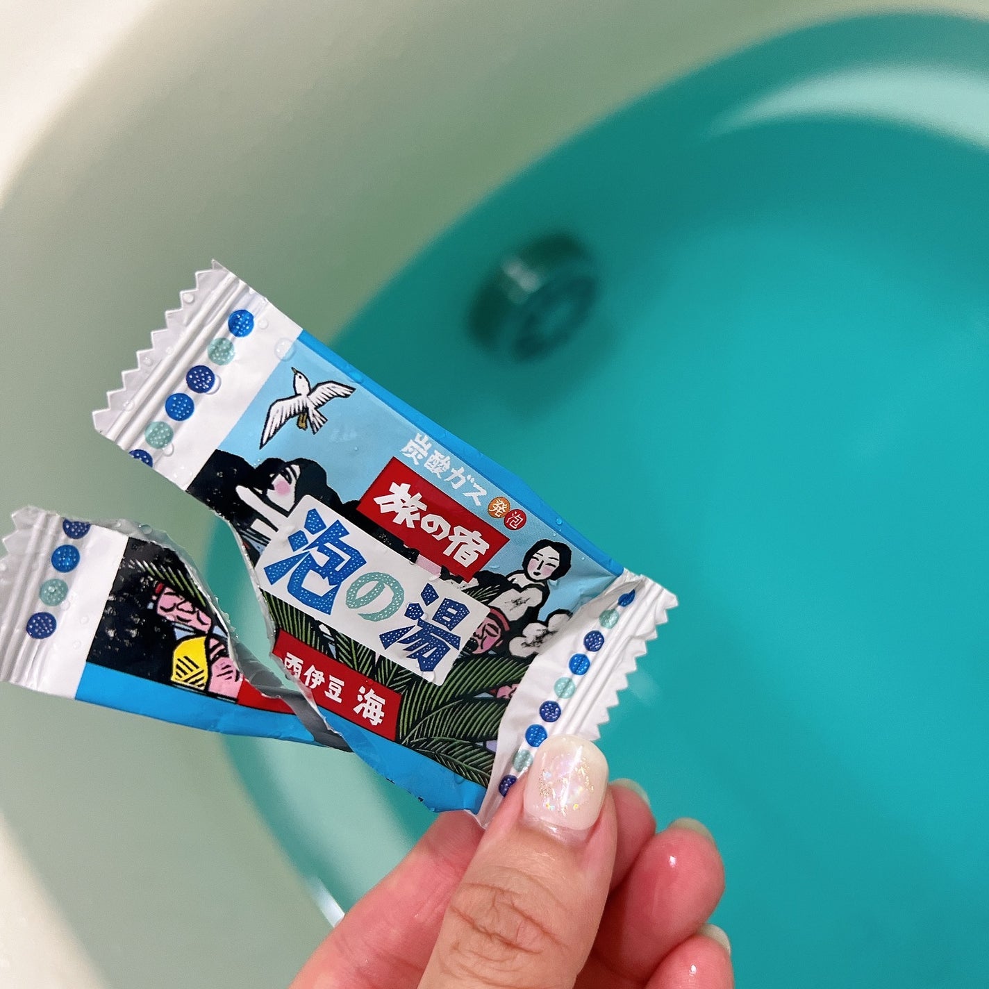 旅の宿 涼夏の湯クールアソート/クラシエ/入浴剤セットを使ったクチコミ(5枚目)