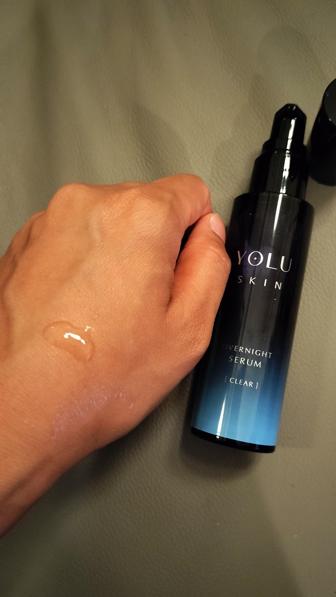 ヨル スキン オーバーナイトセラム クリア/YOLU/美容液を使ったクチコミ（2枚目）