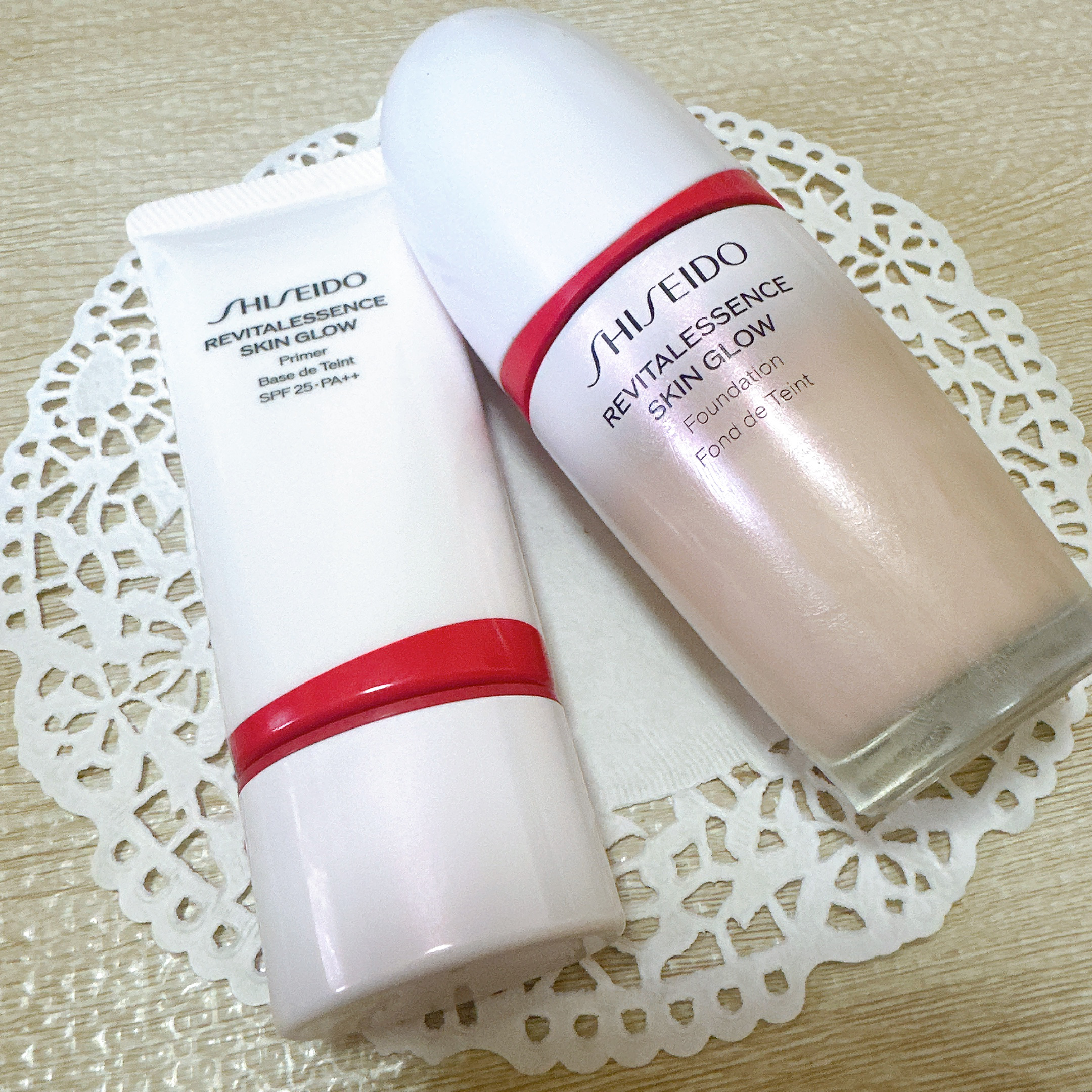 エッセンス スキングロウ ファンデーション/SHISEIDO/リキッドファンデーションを使ったクチコミ（2枚目）