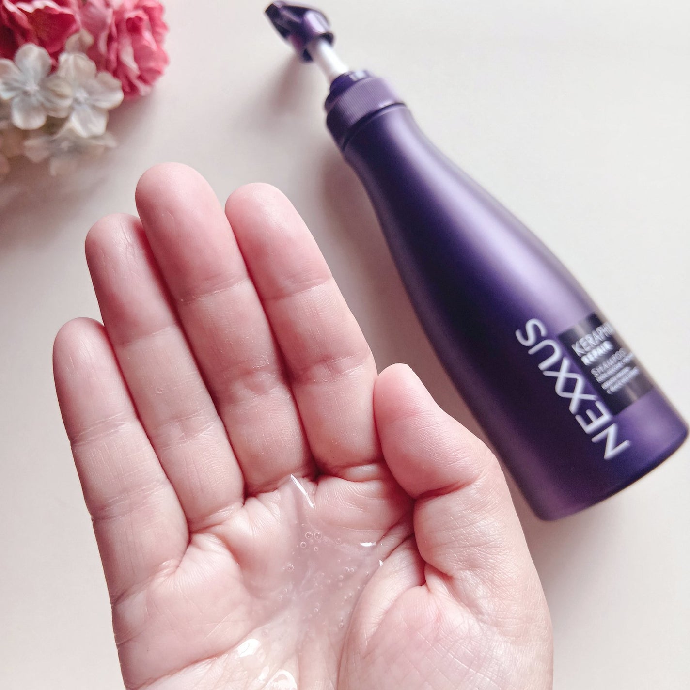 ネクサス ケラフィックスリペア シャンプー/トリートメント/NEXXUS(ネクサス)/市販シャンプーを使ったクチコミ(2枚目)