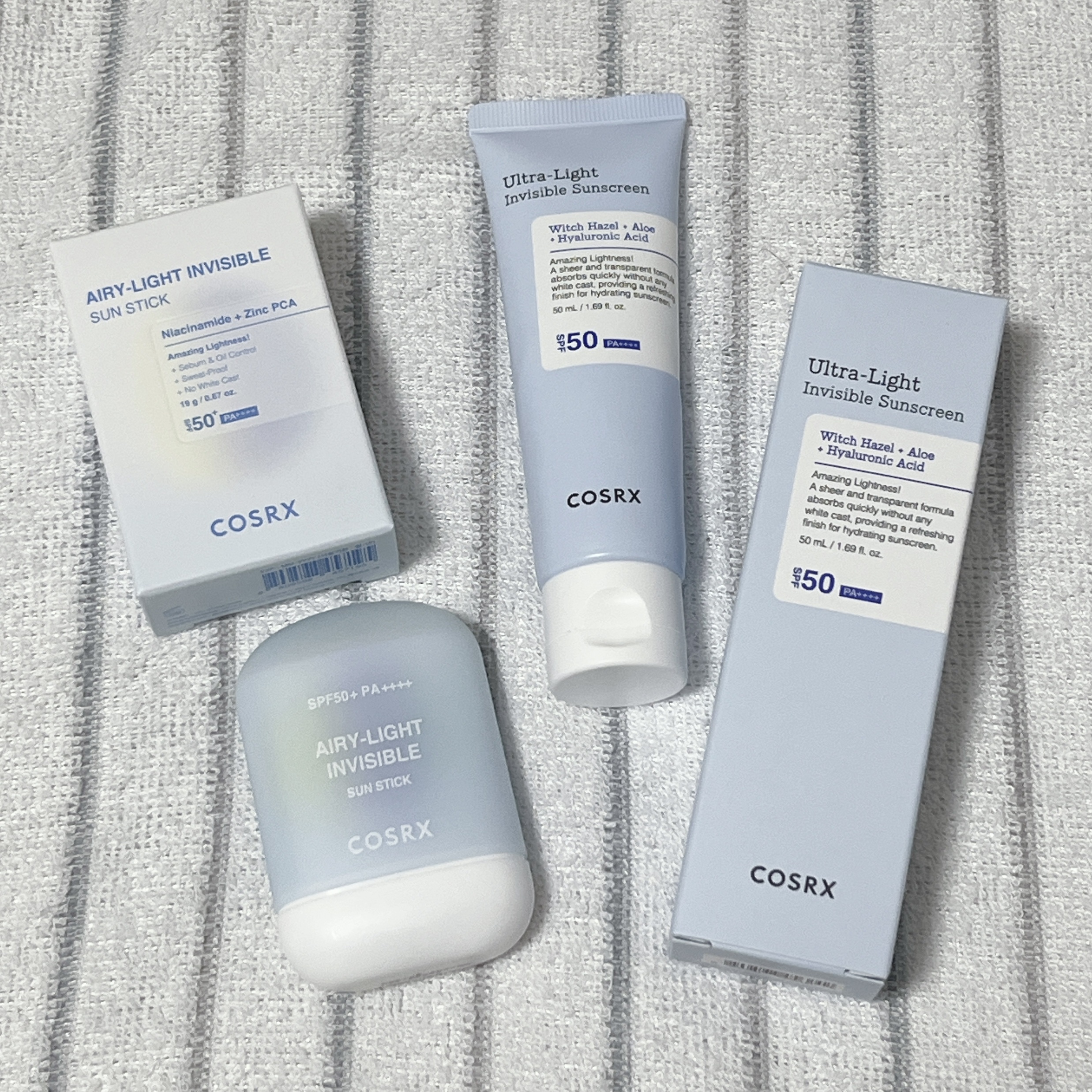 ウルトラライト透明UVクリーム/COSRX/日焼け止めクリームを使ったクチコミ（1枚目）