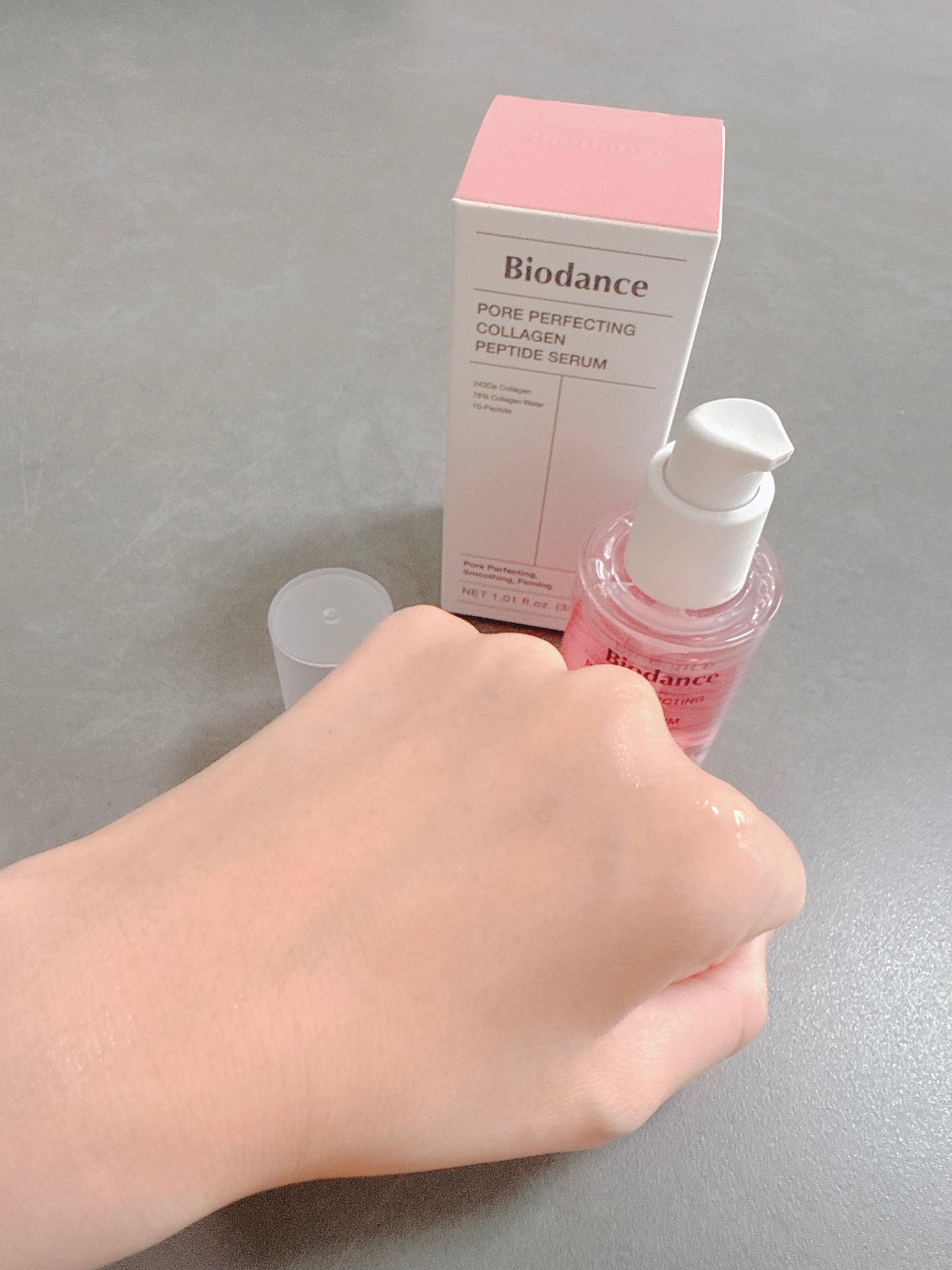 ポアコラーゲンペプチドセラム/Biodance/美容液を使ったクチコミ(4枚目)