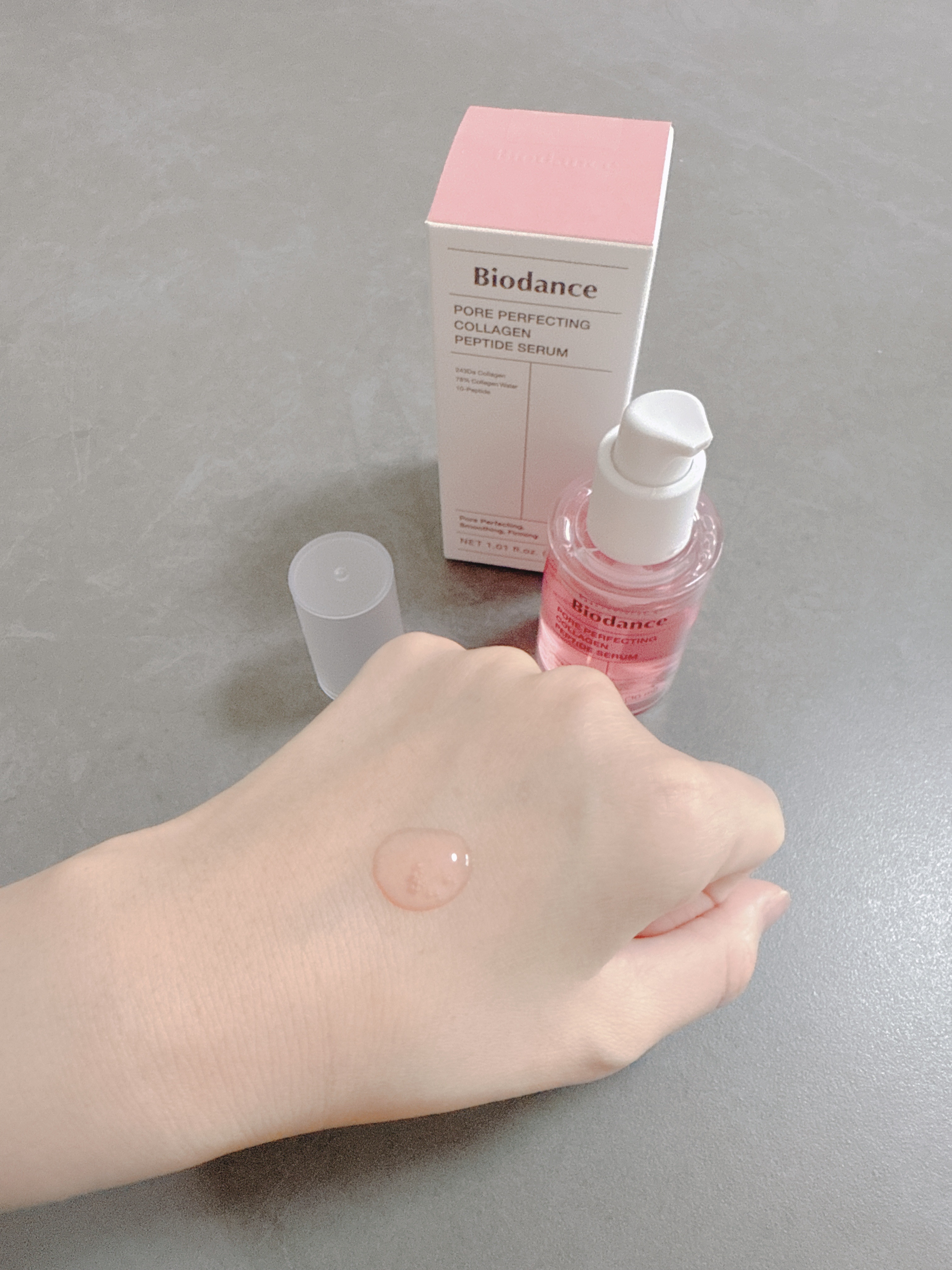 ポアコラーゲンペプチドセラム/Biodance/美容液を使ったクチコミ（3枚目）