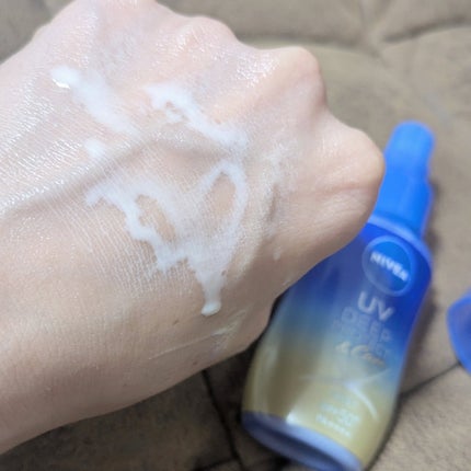 ニベアUV ディーププロテクト&ケア ミルクミスト/ニベア/日焼け止めミスト・スプレーを使ったクチコミ(3枚目)