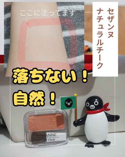 ナチュラル チークN/CEZANNE/パウダーチークを使ったクチコミ(1枚目)