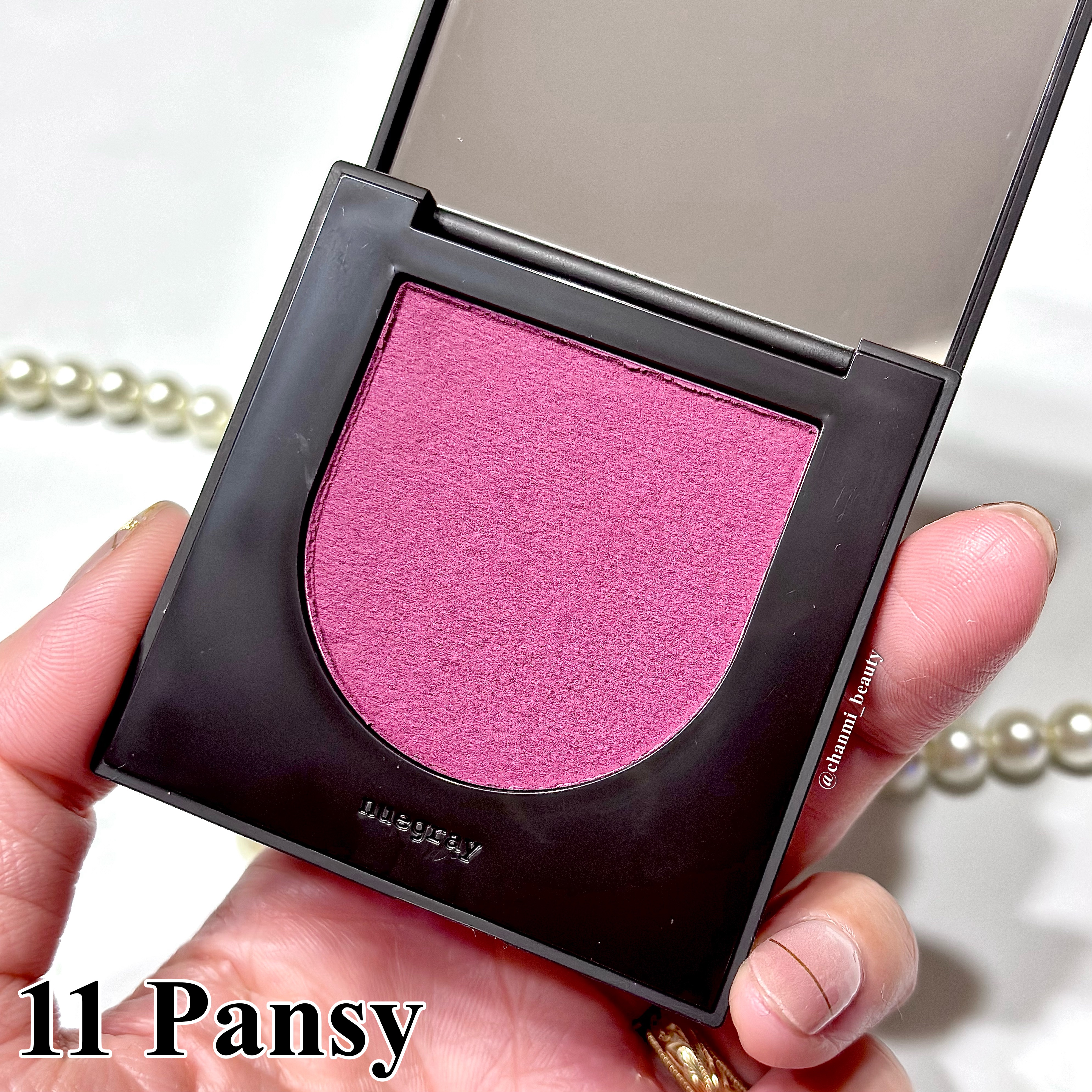 スウェイチークブラッシャー/nuegray/ジェル・クリームチークを使ったクチコミ（2枚目）