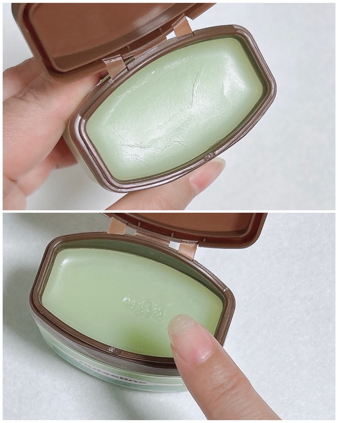 Cica nut CALMING BALM STRONG/nutseline/フェイスバームを使ったクチコミ（3枚目）