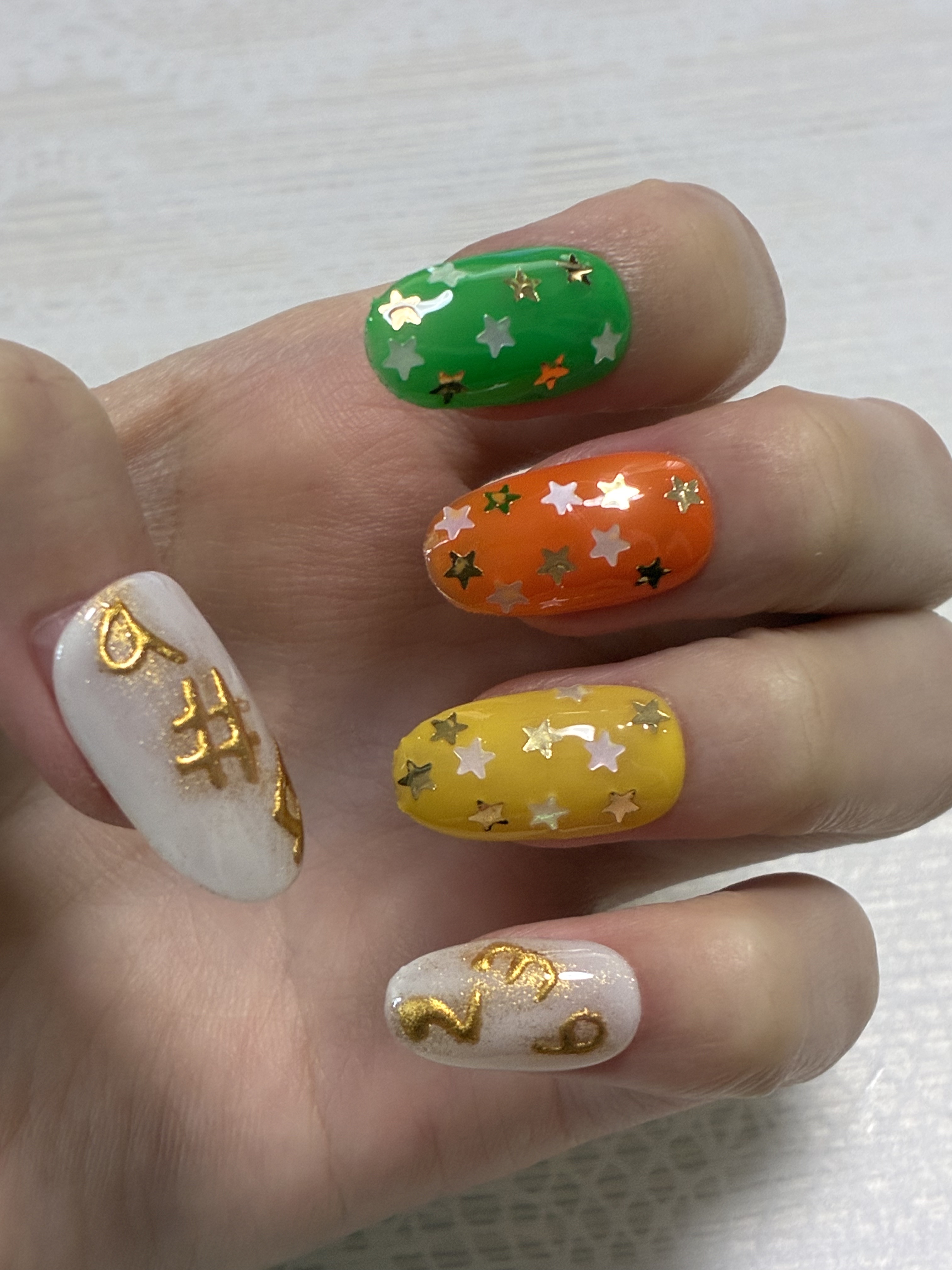 ジェルネイル（ライト対応）/セリア/ジェルネイルを使ったクチコミ（2枚目）