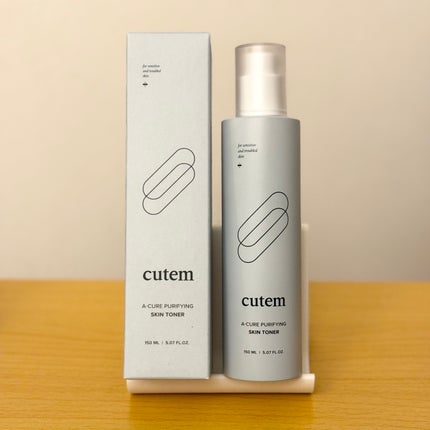 エーキュアピュリファイングスキントナー/cutem/化粧水を使ったクチコミ(1枚目)