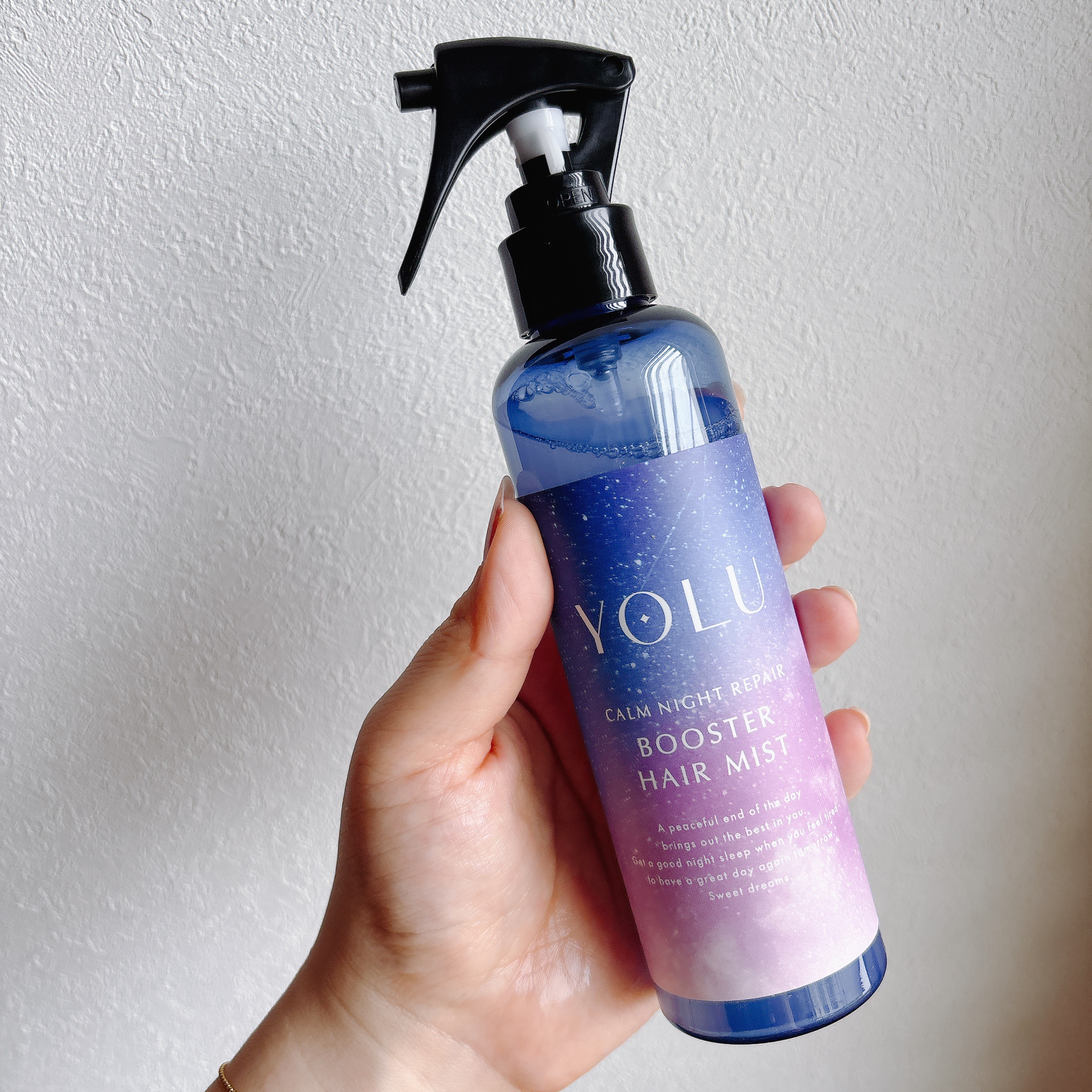 カームナイトリペアブースターヘアミスト 200ml/YOLU/プレスタイリング・寝ぐせ直しを使ったクチコミ（2枚目）
