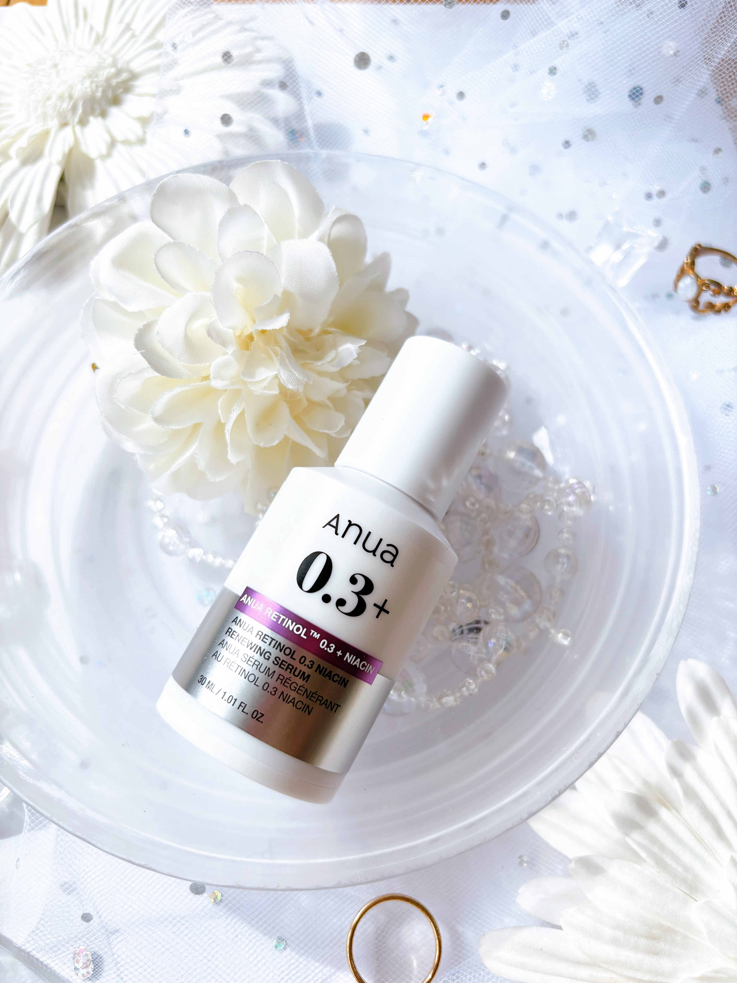 レチノール0.3 ナイアシンリニューイングセラム/Anua/美容液を使ったクチコミ（1枚目）
