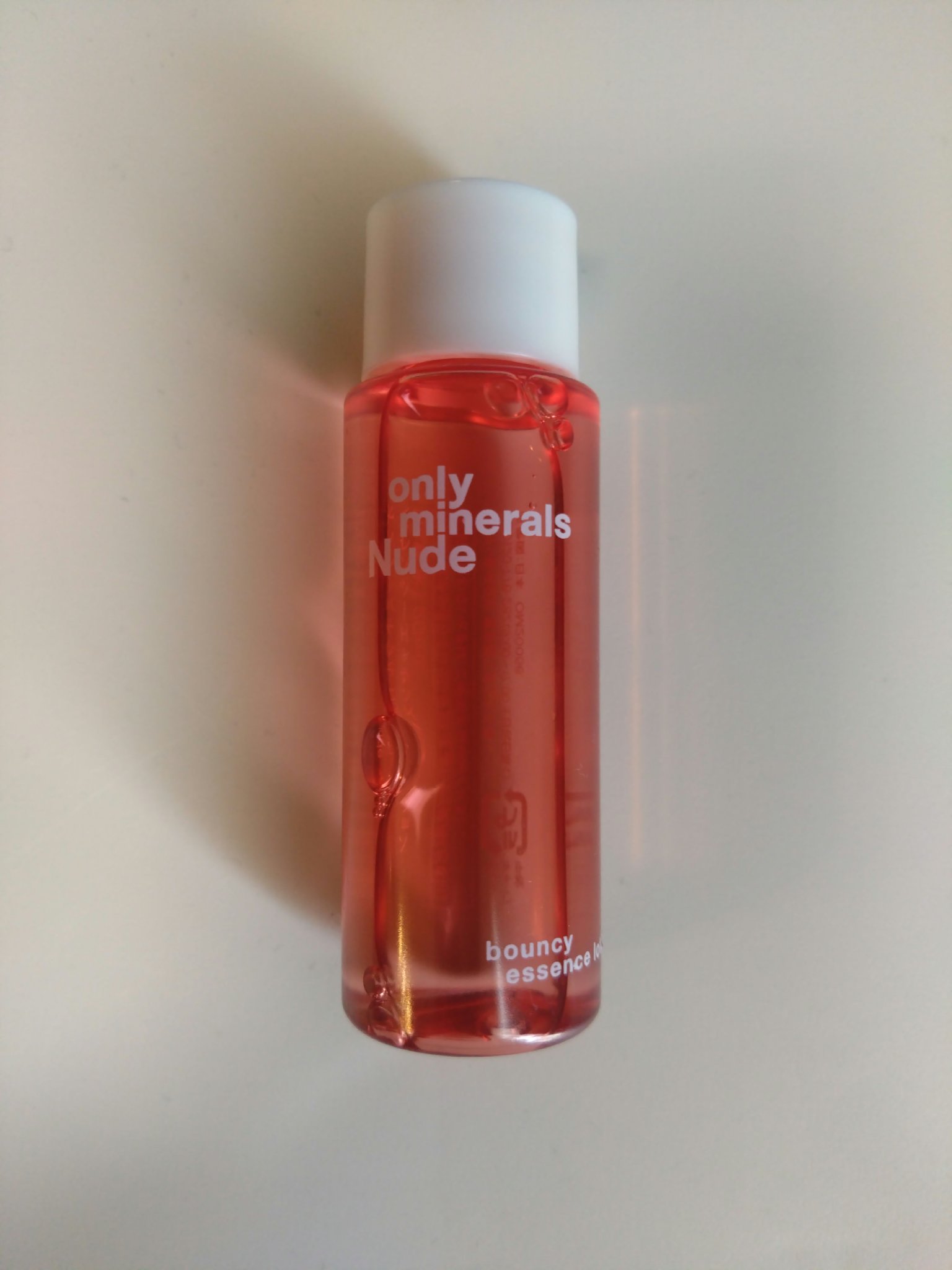 Nude バウンシーエッセンスローション 150ml/ONLY MINERALS/化粧水を使ったクチコミ（1枚目）