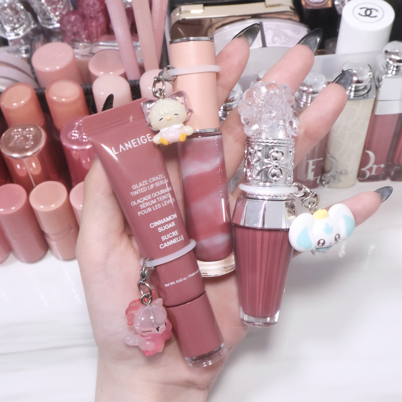 ローズ・パーフェクト・リキッド No.210 ピンク･ヌード/GIVENCHY/口紅を使ったクチコミ（1枚目）