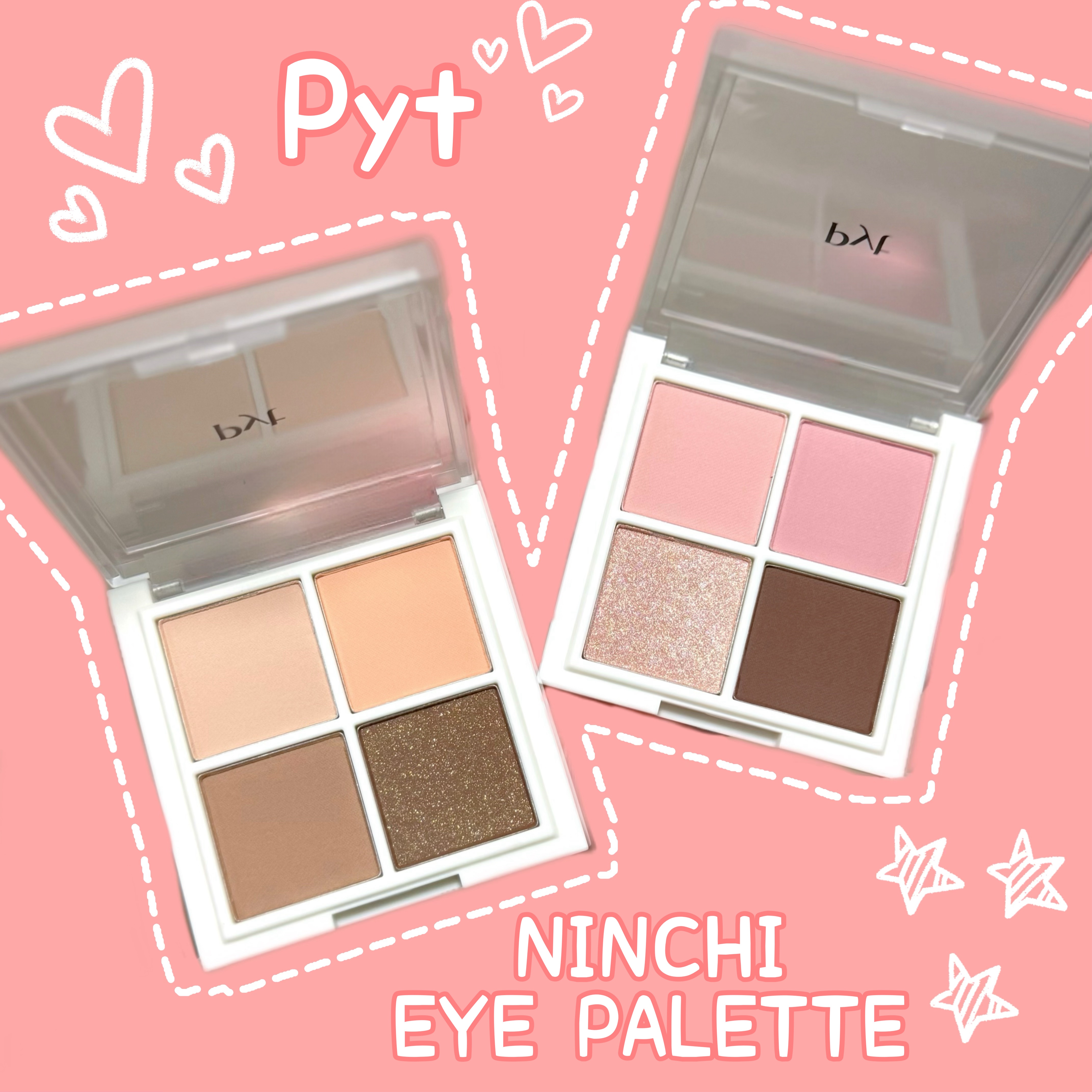 NINCHI EYEPALETTE/Pyt/アイシャドウパレットを使ったクチコミ（1枚目）