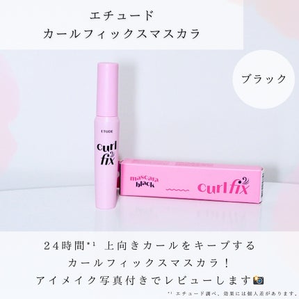 カールフィックスマスカラ/ETUDE/マスカラを使ったクチコミ(2枚目)
