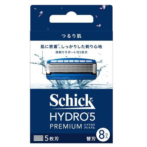 ハイドロ５プレミアム つるり肌へ 替刃8コ入