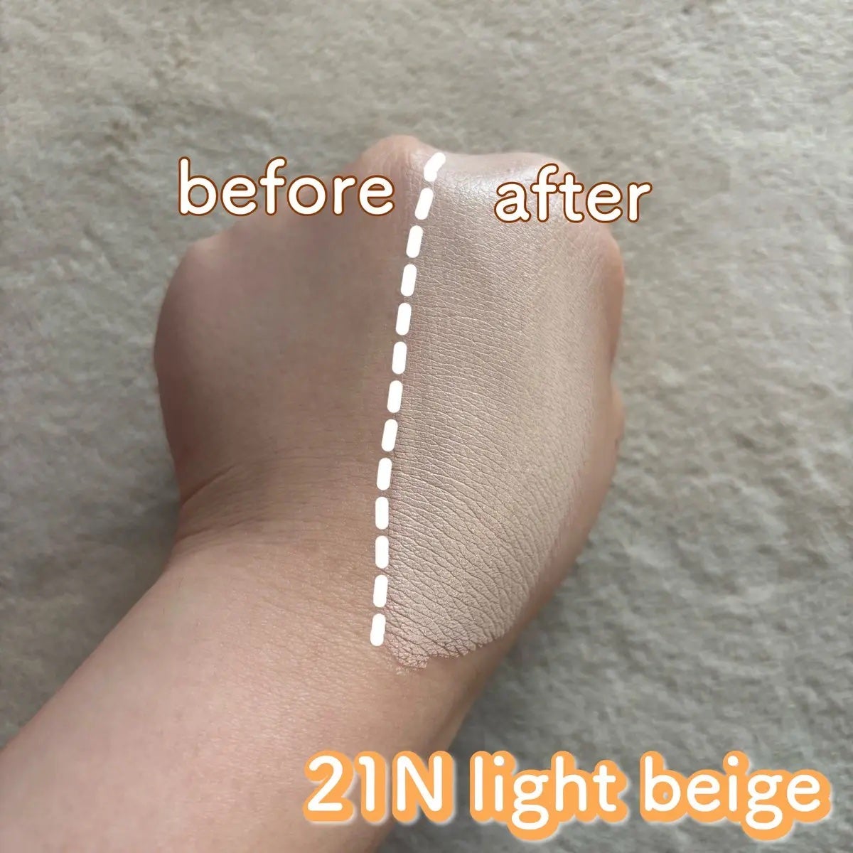 CODEON DDクリームファンデーション/ハンスキン/クリーム・エマルジョンファンデーションを使ったクチコミ(3枚目)