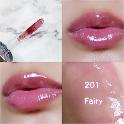 デュー ドロップ ティント/Coralhaze/リップティントを使ったクチコミ(5枚目)