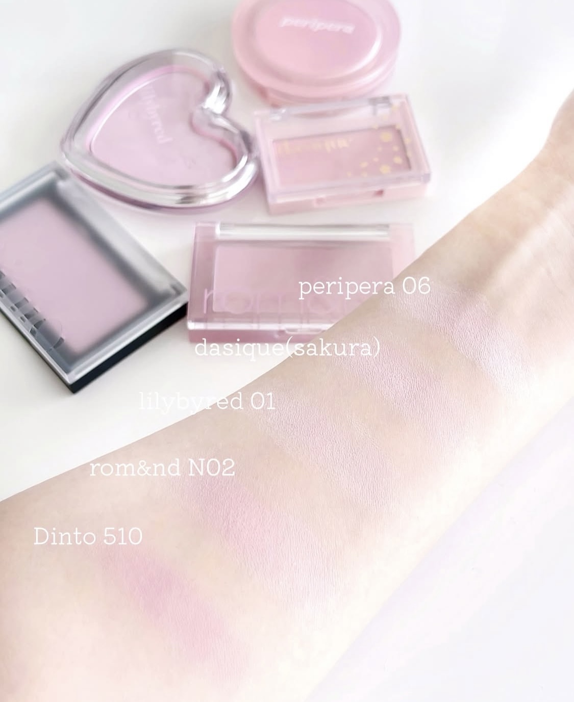 ピュア ブラッシュド サンシャイン チーク/PERIPERA/パウダーチークを使ったクチコミ（2枚目）