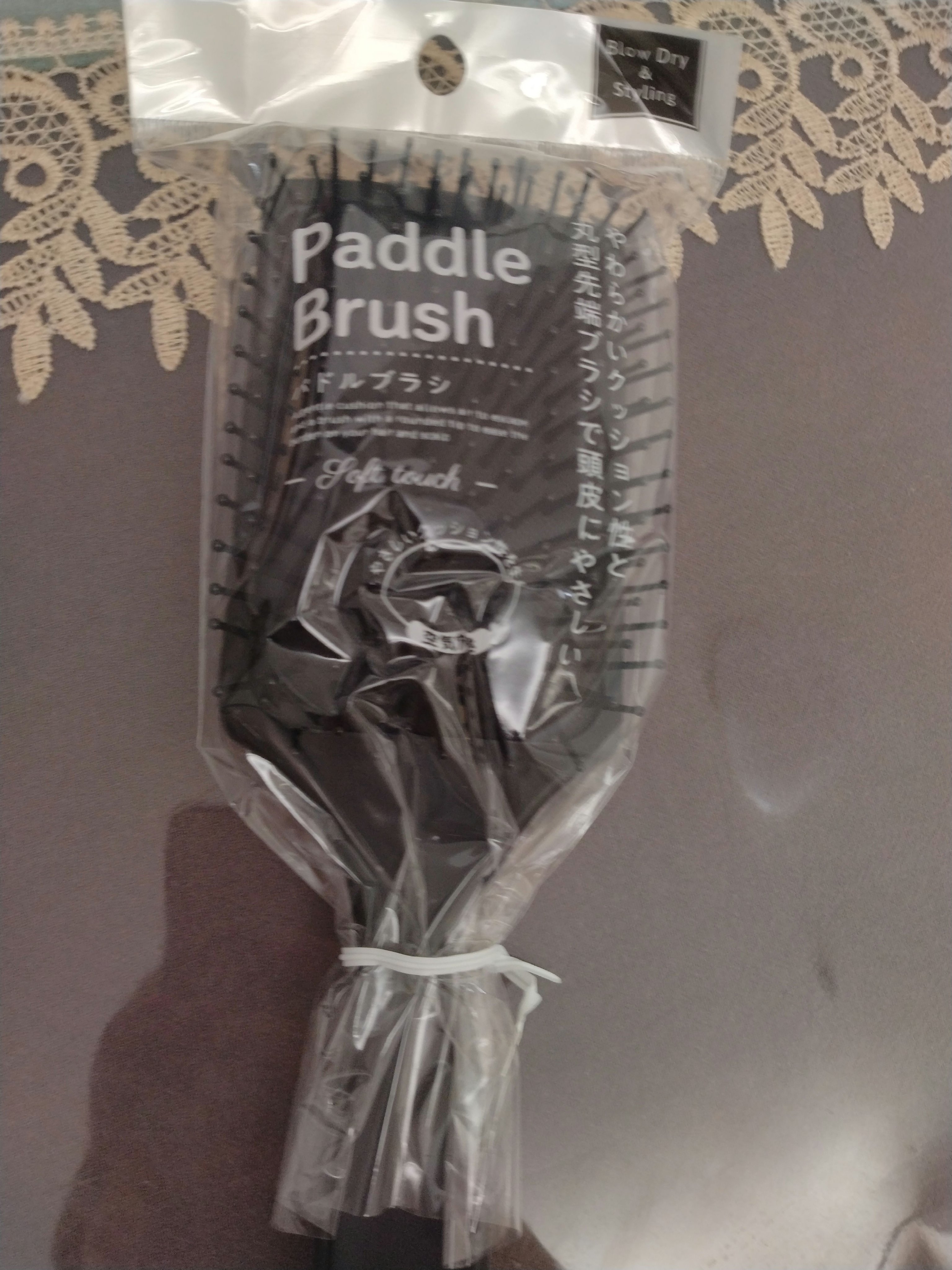 パドルブラシ /DAISO/ヘアブラシを使ったクチコミ（2枚目）