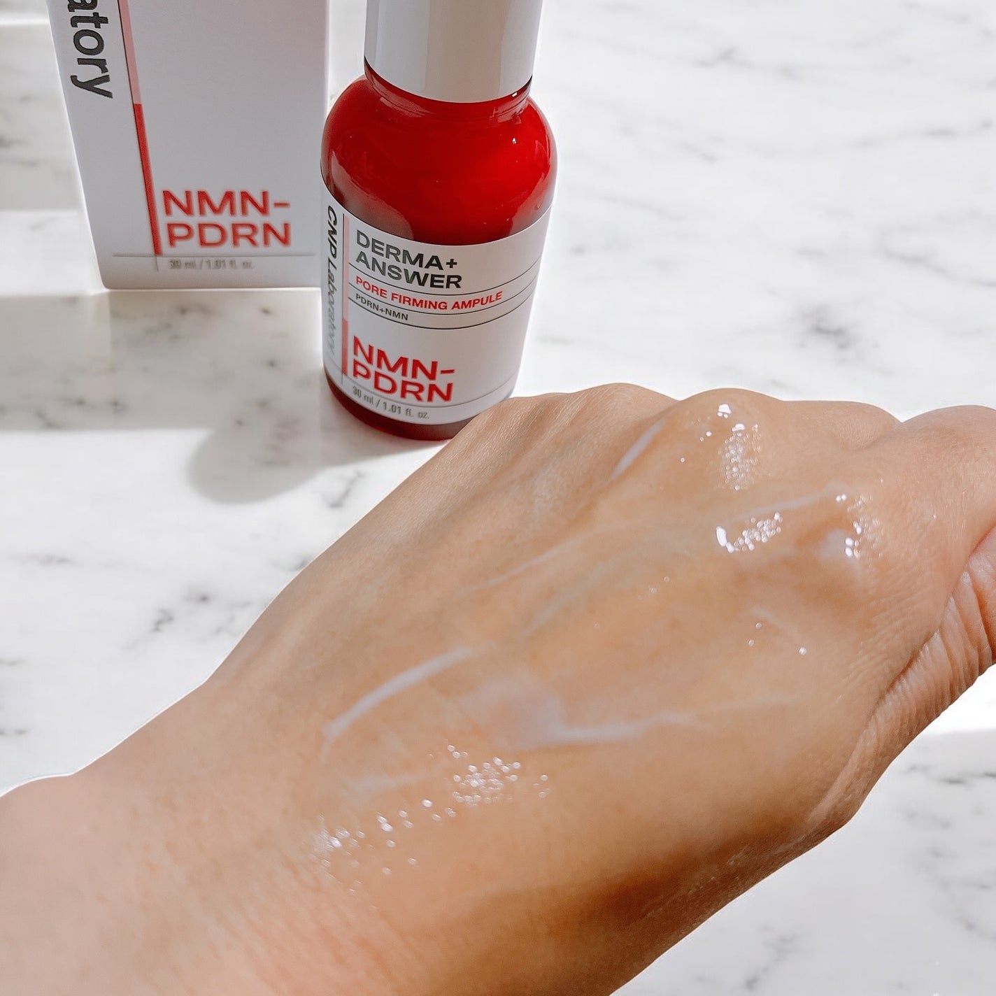 NMN-PDRN ダーマアンサー ポア ファーミング アンプル/CNP Laboratory/美容液を使ったクチコミ(4枚目)