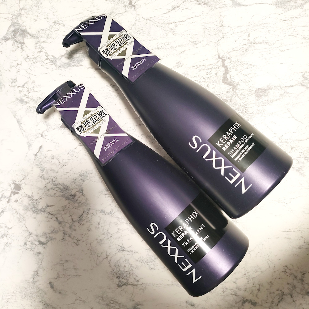 ネクサス ケラフィックスリペア シャンプー/トリートメント/NEXXUS(ネクサス)/市販シャンプーを使ったクチコミ（1枚目）