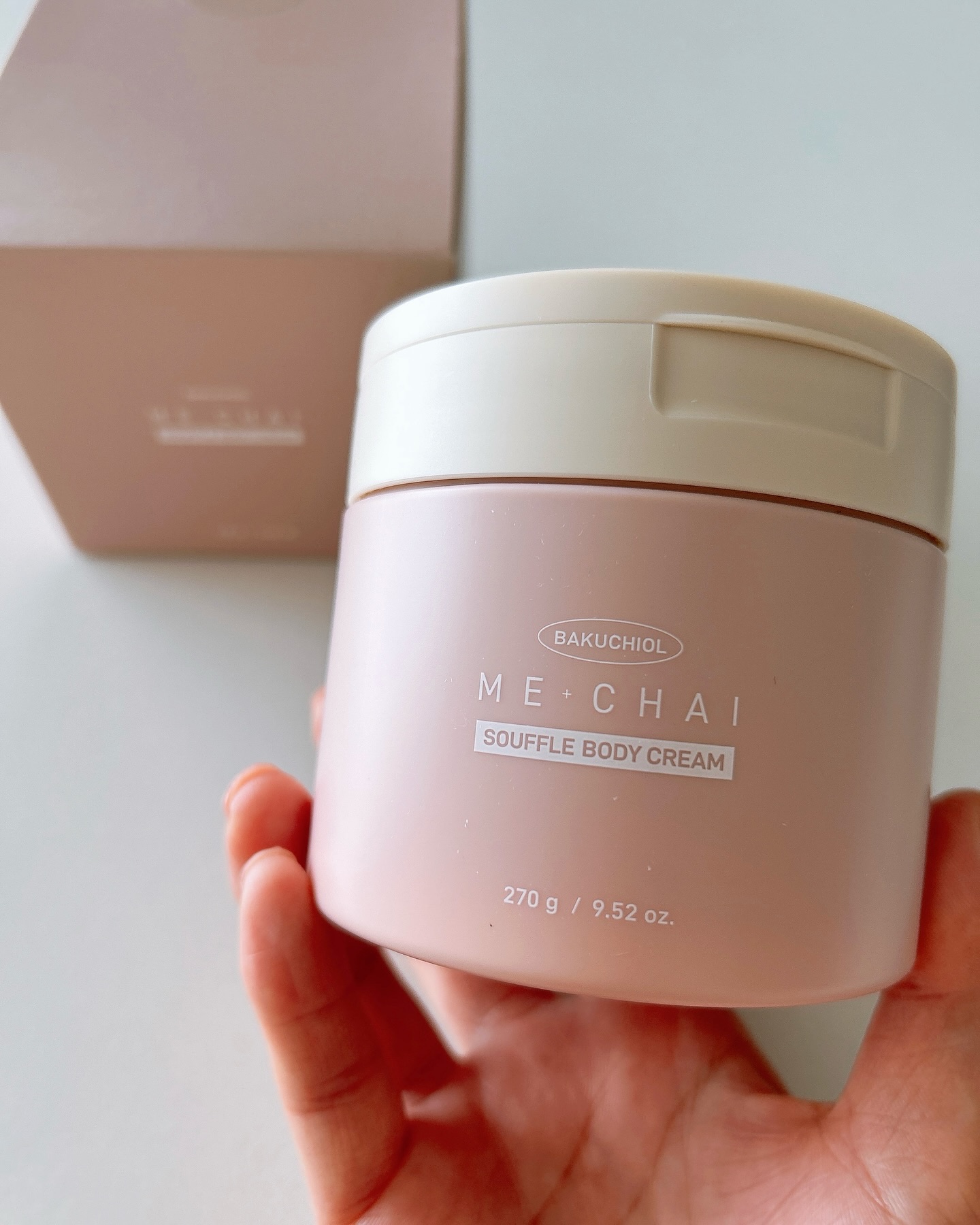 バクチオールスフレボディクリーム/MECHAI/ボディクリームを使ったクチコミ（1枚目）