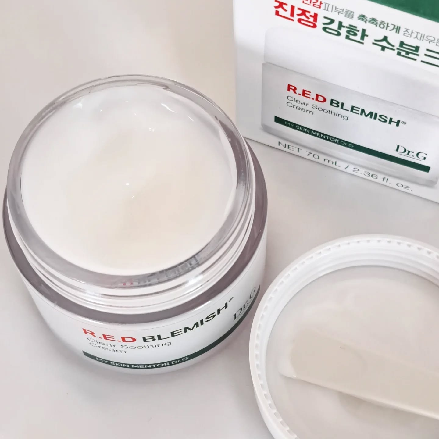 レッドブレミッシュ クリアスージングクリーム/Dr.G/フェイスクリームを使ったクチコミ（2枚目）