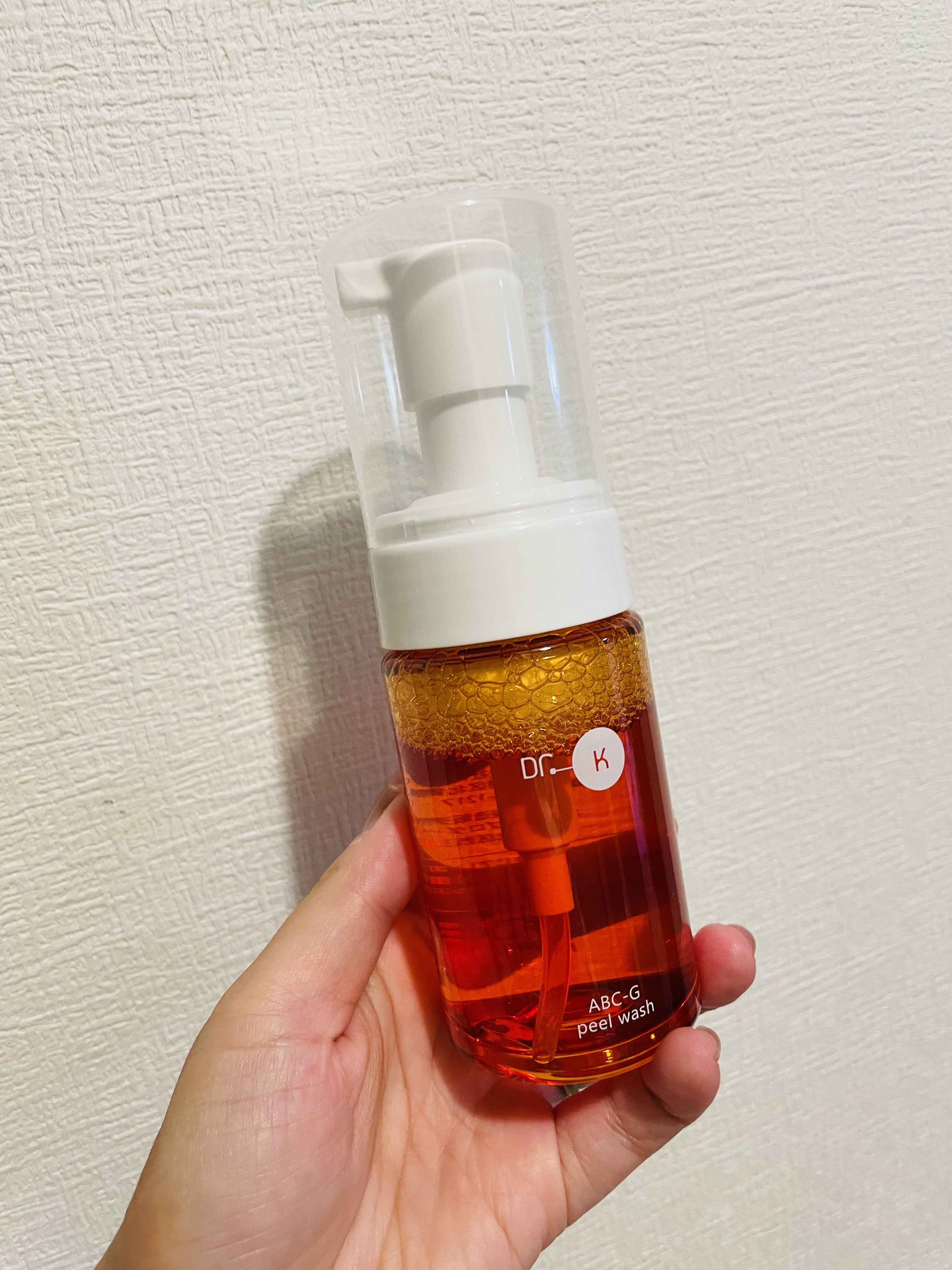 ABC-Gピールウォッシュ/ドクターケイ/泡洗顔を使ったクチコミ（1枚目）