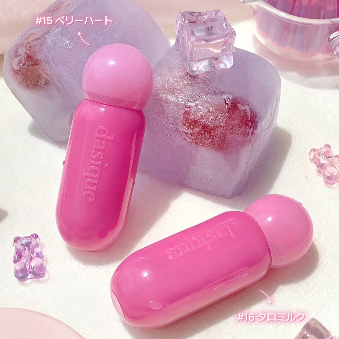 ジューシーデューイグロウティント/dasique/リップティントを使ったクチコミ(4枚目)