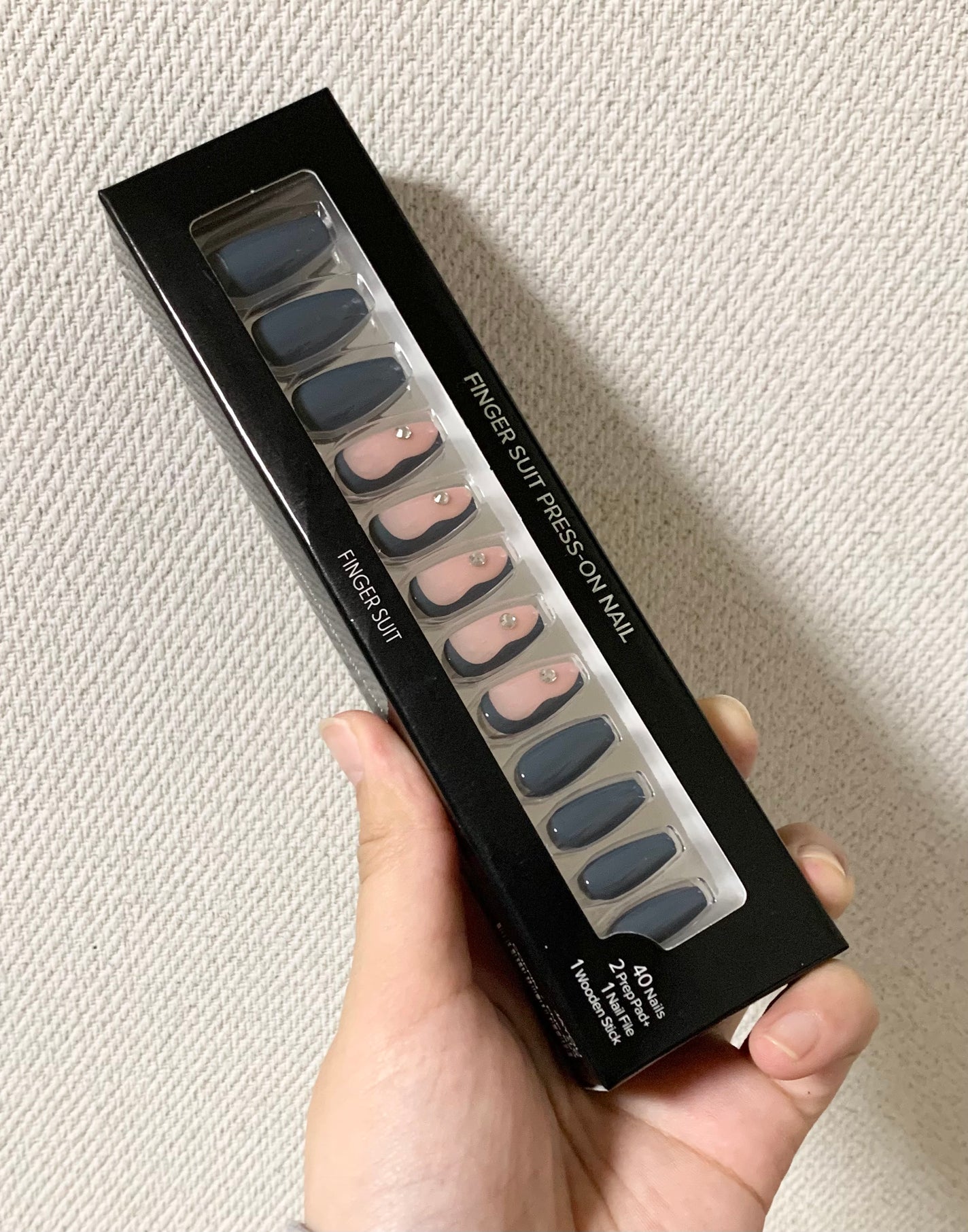 ネイルチップ(シールタイプ)/FINGER SUIT/ネイルチップ・パーツを使ったクチコミ(1枚目)