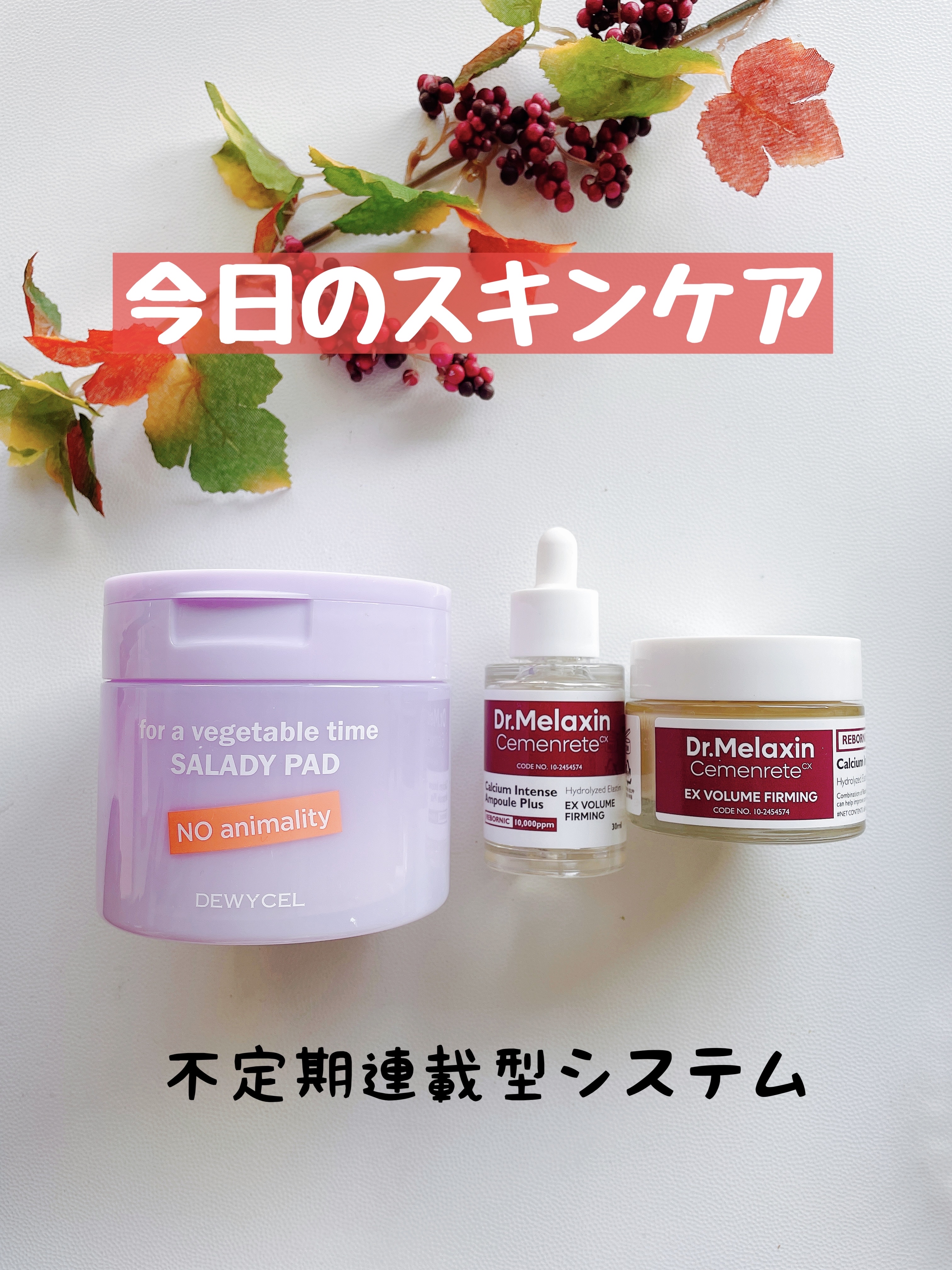 SALADY PAD 70EA/DEWYCEL/拭き取り化粧水を使ったクチコミ（1枚目）