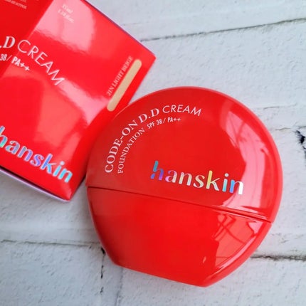 CODEON DDクリームファンデーション/ハンスキン/クリーム・エマルジョンファンデーションを使ったクチコミ(1枚目)