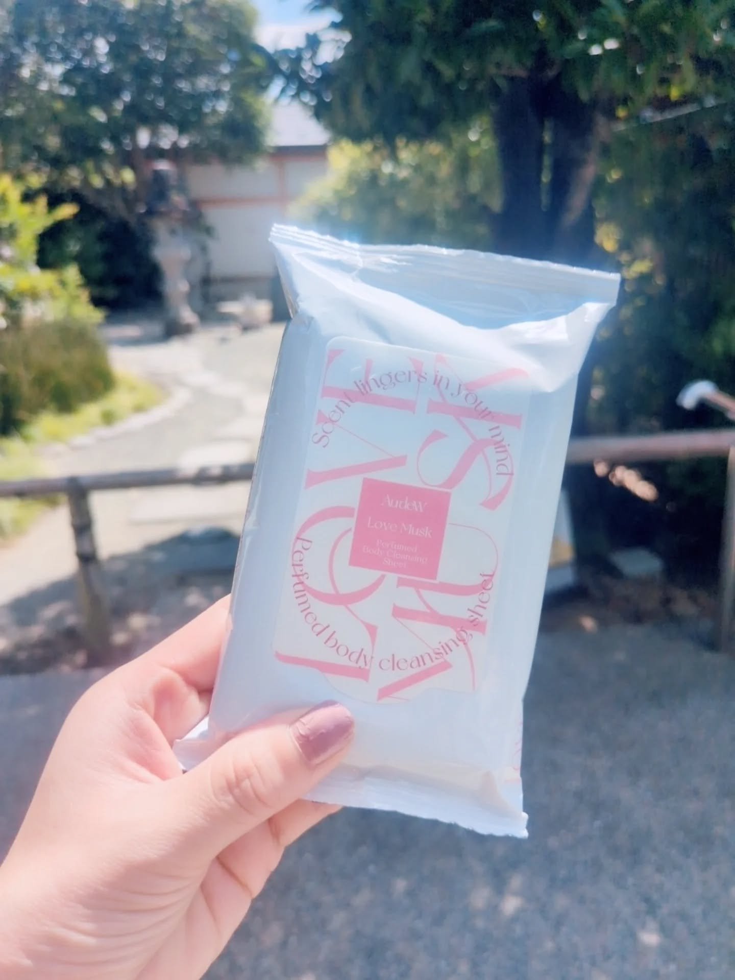 【n!store限定】AurdeW（オーデュー）ボディシート4種セット/AurdeW/その他キットセットを使ったクチコミ（2枚目）