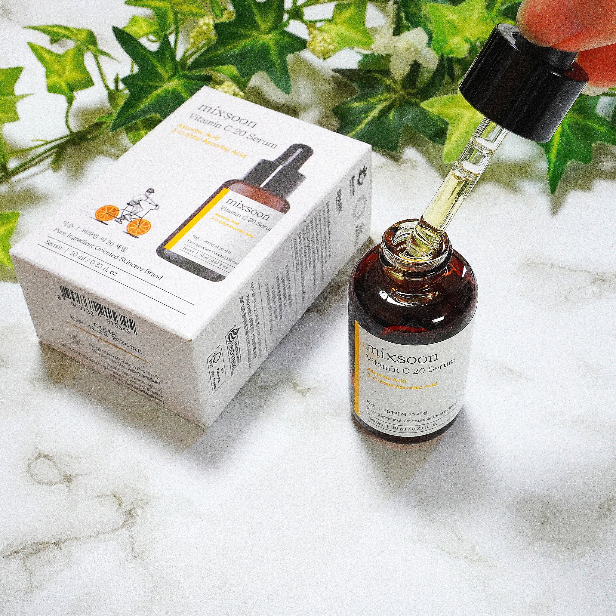 ビタミンC20セラム/mixsoon/美容液を使ったクチコミ（3枚目）