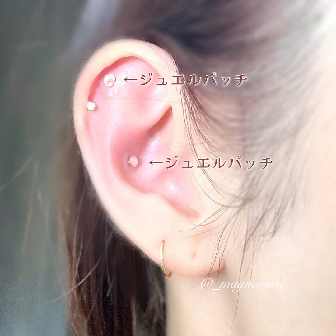 マユコスメ on LIPS 「簡単耳ツボジュエリーがかわいすぎる♡ーーーーーーーーーーーーw..」(3枚目)