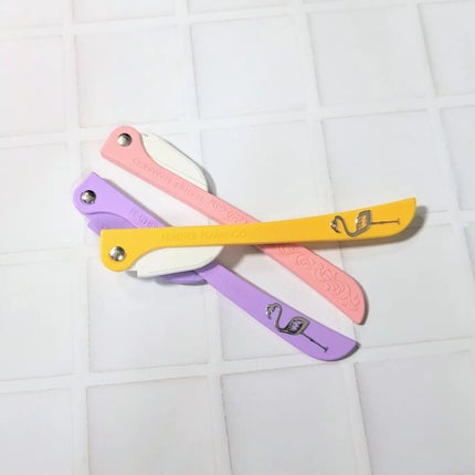 フラミンゴS Very フェイス用(ガード付き)/フェザー フラミンゴ/シェーバーを使ったクチコミ(1枚目)