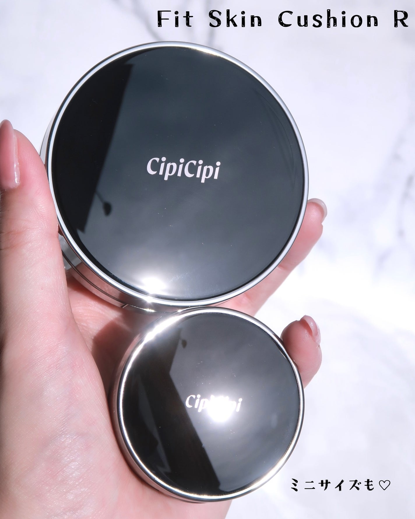 シピシピ フィットスキンクッション/CipiCipi/クッションファンデーションを使ったクチコミ(2枚目)